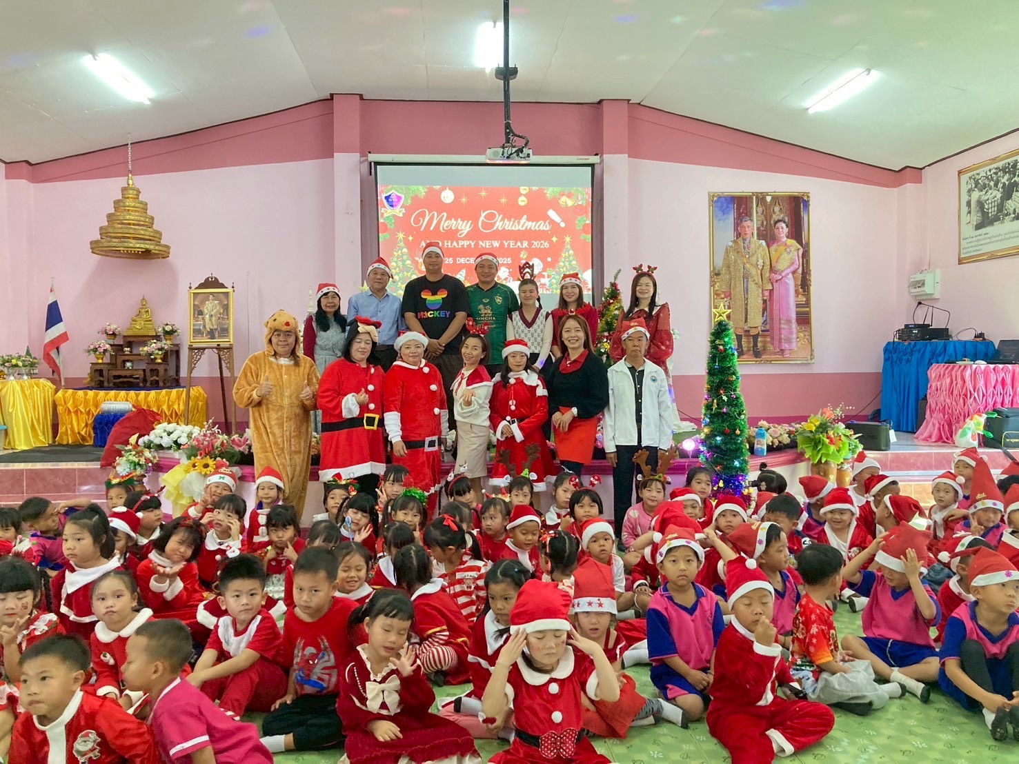 วันที่ 25 ธันวาคม 2568 โรงเรียนบ้านใหม่ร่มเย็น วันคริสต์มาส (Merry Christmas)